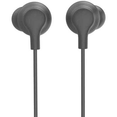 Hama Curly In Ear oordopjes Kabel Zwart Volumeregeling Telefoon
