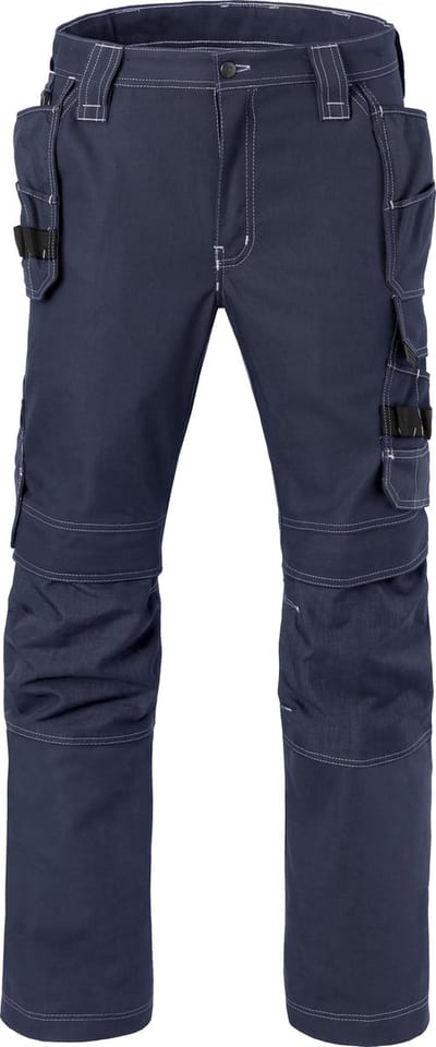 HAVEP Werkbroek kniezakken + gereedschapszakken Attitude 80230 - Zwart/Charcoal - 50