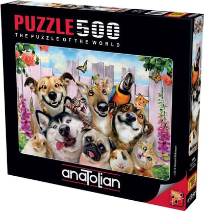 Huisdier Selfie Legpuzzel voor Dierenliefhebbers