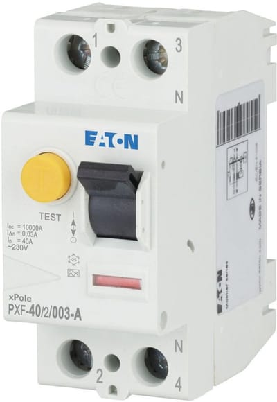 Eaton Aardlekautomaat 40A 2P 30mA - PXF-40/2/003-A