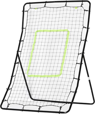 DD® Rebounder Voetbal - Voetbaldoel - Bouncer - 80x90x140cm - Zwart