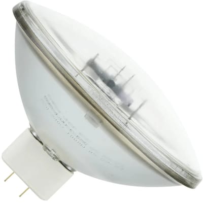 Schiefer GX16d PAR64 Halogeen Spot | 1000W 3200K 220V/240V 11° | Ø204mm Dimbaar