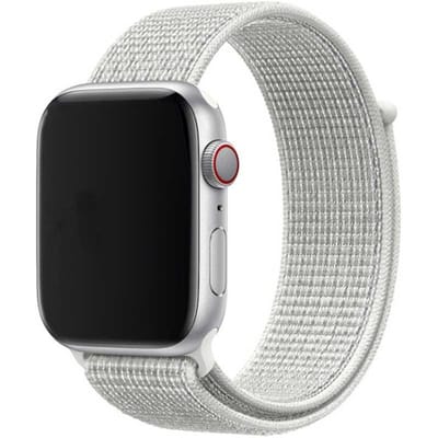2+1 | Apple Watch Bandje Osvo - Geweven - Nylon - Top Wit