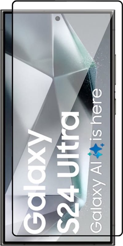 Screenprotector geschikt voor Samsung Galaxy S24 Ultra - PET Screen Protector