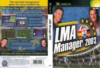 LMA Manager 2003 /Xbox
