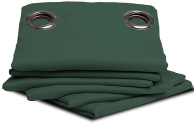 MOONDREAM LumenControl™ Verduisteringsgordijn | Licht+zonwering | EU-fabricaat | Oogjes | Groen MC228 | 140B x 260L cm