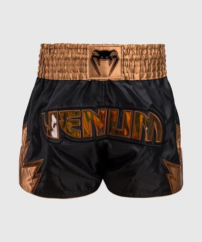 Venum Inferno Muay Thai Kickboks Shorts Zwart Brons - M