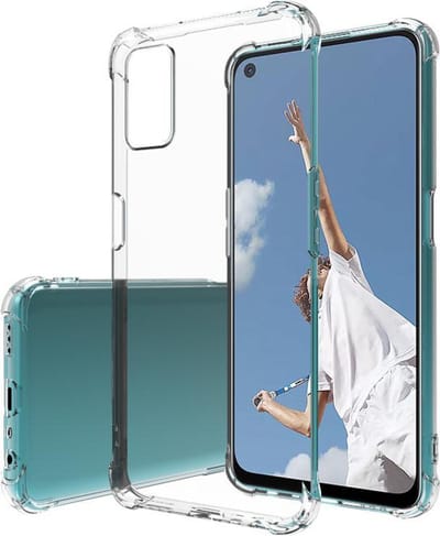 Casemania Hoesje Geschikt voor Oppo A52 Transparant - Anti Shock Hybrid Back Cover