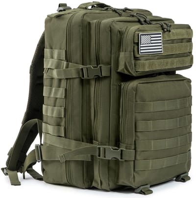 Ruime 45L rugzak voor sport en outdoor - geschikt voor fitness, reizen en camping