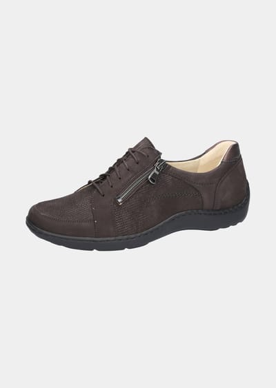 Lage schoenen met rits - bruin - Gr. 36 van Goldner Fashion
