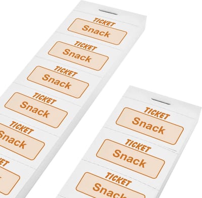 CombiCraft consumptiebon Snack per 1000 bonnen - wit