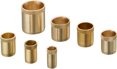 OVENTROP messing steunhuls voor zachte buizen 12 mm met wanddikte = 1 mm, 1029652
