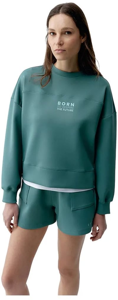 Born Living Yoga Lionel Sweatshirt Groen M Vrouw