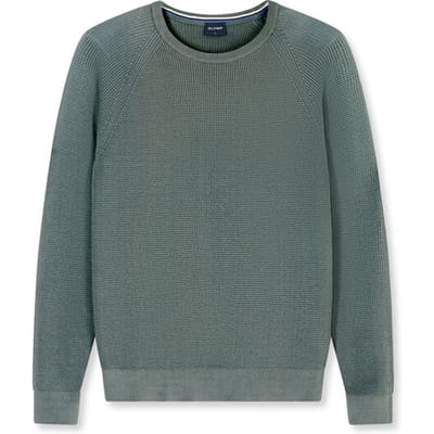 OLYMP Casual Breisel, Regular Fit, Groen