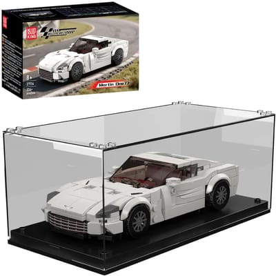 Mouldking 27114 - Aston Martin one-77 - Bouwset - Gratis vitrinebox - Past op bekende merken - 334 onderdelen