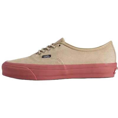 Vans Authentic 44 Otw Vibram Platinum Suede Siped Comfortabele Pasvorm Skate Schoenen Unisex sneaker Bruin VN000VAJHG8 40.5 beige