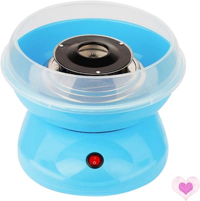 AHD® Suikerspinmachines - Suikerspin - Suikerspin Suiker - Blauw - 27cm x 26cm x 18cm