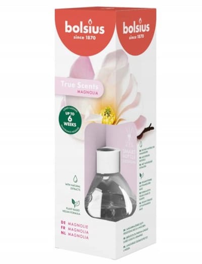 Bolsius Geurverspreider Magnolia 60 ml - Tot 6 weken bloemig