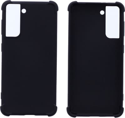 Shock proof Hoesje Geschikt voor: Samsung Galaxy S21 Anti Shock Silicone - Zwart - ZT Accessoires