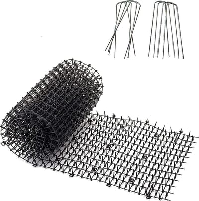 hoge stekels voor balkon - Duivenwerende spikes - omheiningen en dak / Duivenafweer - katten tegengaan \ dieren afweer - vogelafschrikmiddelen_(14 feet)
