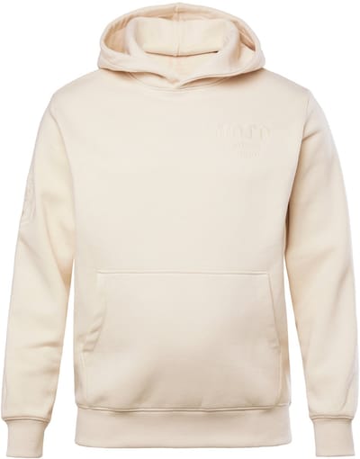 JP 1880 - Heren - Hoodie sweatstof capuchon borduursels - Zand grijs - Maat 6XL