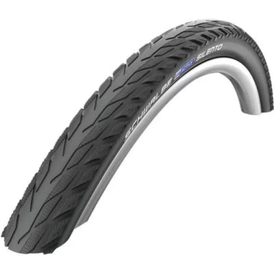 Buitenband Schwalbe Silento K-Guard 28 x 1.60 / 42-622mm - zwart met reflectie