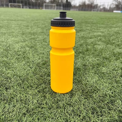 Bidon Geel 750 ml - Blanco Drinkfles met vingergrepen - Tacticcoach