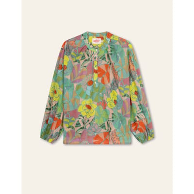 Oilily Bean Blouse- maat38 Evening Sand