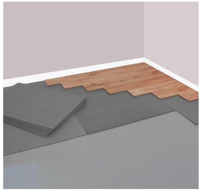Thermische Isolatieplaten voor Vloeren en Muren - 1200 x 500 x 5 mm, Geschikt voor Watervloerverwarming en Tegellaminaat