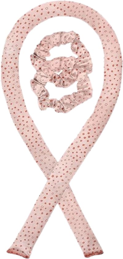 Verte Heatless Curls - Satijnen Krulband Zonder Warmte - Set Krulbanden voor Krullen Zonder Warmte - Krulband voor Volumineus Haar Zonder Warmte - Krulbanden Zonder Warmte - Set Krulbanden Zonder Warmte - Micro Dot