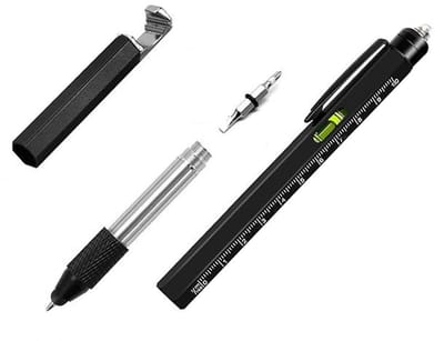 JHUBERS - multifunctionele gereedschapsset - 11 in 1 gadget - praktisch ontwerp - cadeau voor mannen - doe-het-zelf gereedschap - ideaal voor klussen