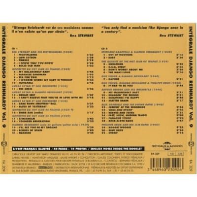 Django Reinhardt - Complete Django Reinhardt 9: H.C.Q.-Strut (2 CD)