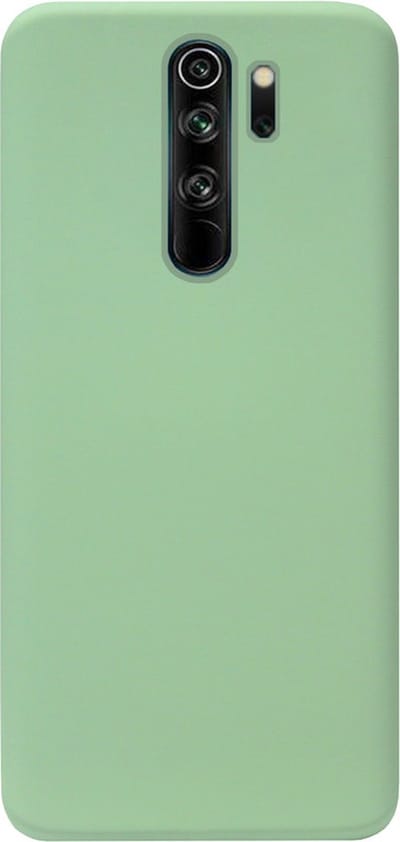 ADEL Premium Siliconen Back Cover Softcase Hoesje Geschikt voor Xiaomi Redmi Note 8 Pro - Lichtgroen