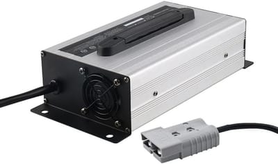Acculader - Batterijlader - Voertuigen Laden - Slimme 3-fasen Lader - 12V 40A - Zilver