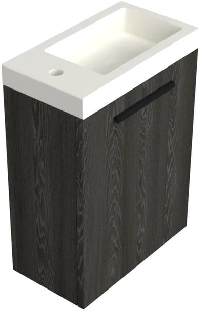Dutchline Badmeubel Onderkast – Lumiere – 36x18cm – 1 Deur (Links/Rechts)