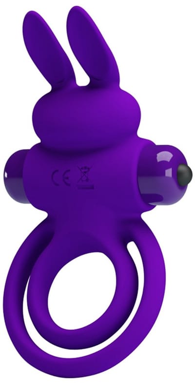 Pretty Love Vibrerende Cockring met Konijnenoortjes Clitoris Stimulator