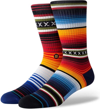 Stance unisex casual sokken curren ST crew multi IV