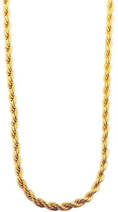 AKZENT Akzent Unisex ketting Felest, goud kleurig, duurzaam