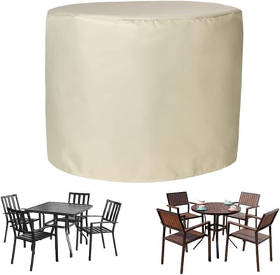 Patio Meubelhoes - Tafelhoes Tuin - Meubels Beschermen - Waterdicht Oxford Doek - 310x100cm - Grijs