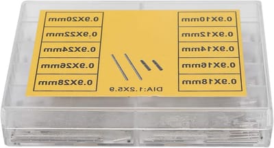 Professionele Accessoires voor Horlogemakers: 10 Stuks Stalen Horlogeband Tubes en Pins voor Optimale Gebruiksgemak