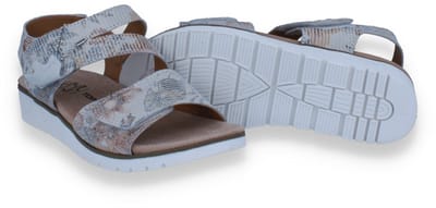 Mode-mania Dames Sandaal Multi | Multicolour | Maat: 38