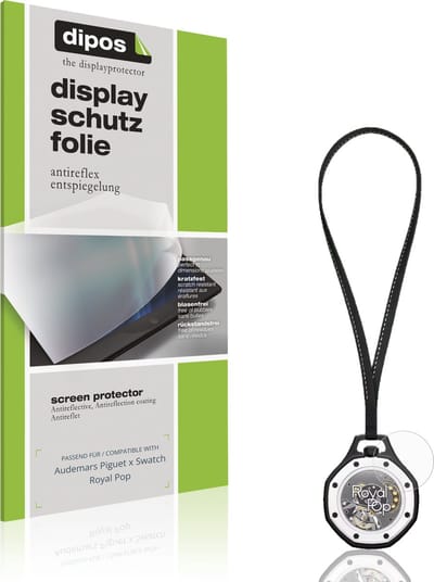 dipos – 6x Matte Beschermfolie geschikt voor Audemars Piguet x Swatch Royal Pop | Krasbestendige & antireflecterende Screenprotector Ultra-Thin