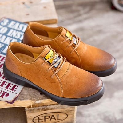 Sneakers Heren Lente Nieuw Echt Leer Mode Trendy Schoenen Casual Leren Schoenen Varkensleer Veterschoenen Herenschoenen 46 bruin