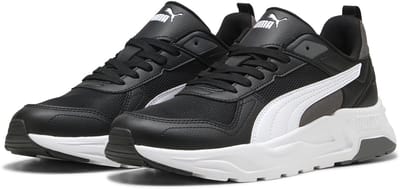 PUMA Trinity 2 LT Unisex Sneakers - PUMA Black-PUMA White-Cool Dark Gray