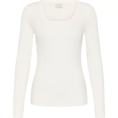 Dames-T-shirt met lange mouwen KAFFE KACarna