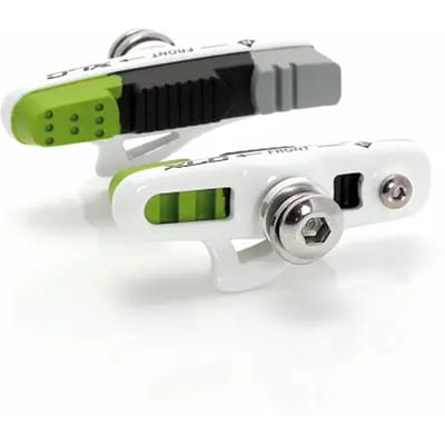XLC BS-V05 Remblokjes - V-Brake - Set van 4 Stuks - 55mm - Groen/Wit