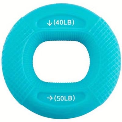 Bouw Spierspanning in Uw Handen met Deze 20 tot 80 Lb Handspiertraining Siliconen Ring. Perfect voor Thuis Sportscholen Hoge Kwaliteit Praktisch Dagelijks Gebruik