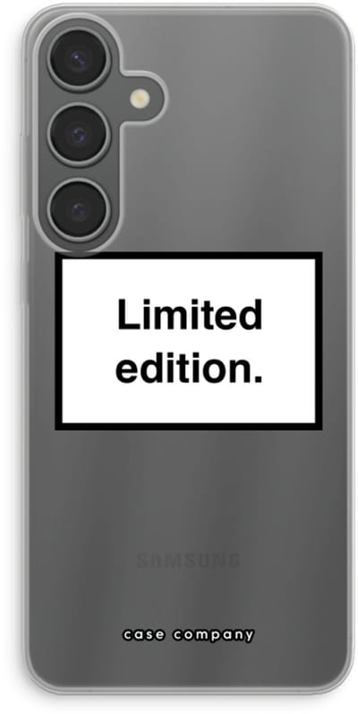 Case Company® - Hoesje geschikt voor Samsung Galaxy S24 Plus hoesje - Limited edition - Soft Cover Telefoonhoesje - Bescherming aan alle Kanten en Schermrand