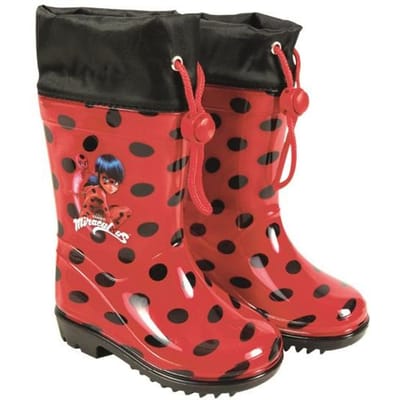 Bottes de pluie Miraculous Lady Bug [98312] taille 26-27