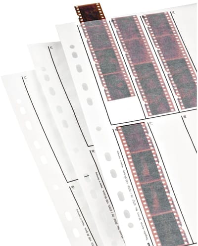 Hama Negatiefhoezen - A4 Formaat - 10x4 - Perkament - 24x36 mm - 25stk.